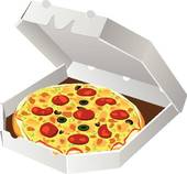 Pizza Box Stock Illustrations   Gograph