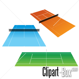 Related Tennis Court 2 Cliparts