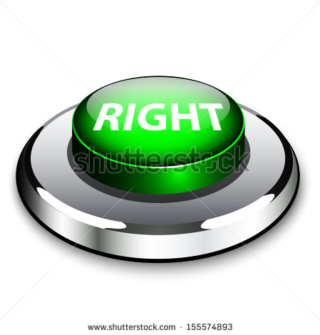 Right Answer Clipart The Word Right To Indicate