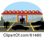 Royalty Free  Rf  Super Market Clipart Illustrations Vector Graphics