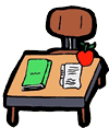 Showing Gallery For Clean Student Desk Clipart