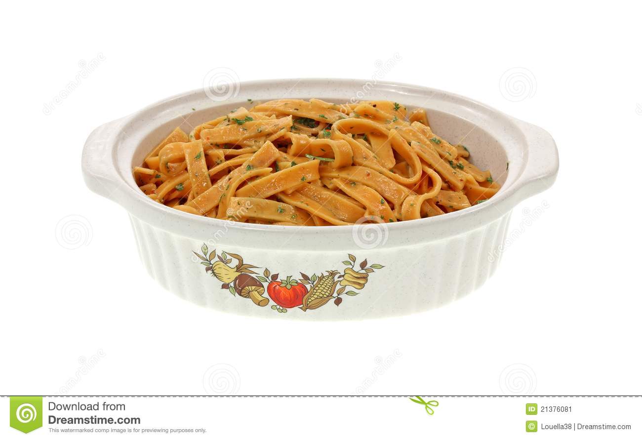 Similar Stock Images Of   Pasta In Serving Dish On White Background