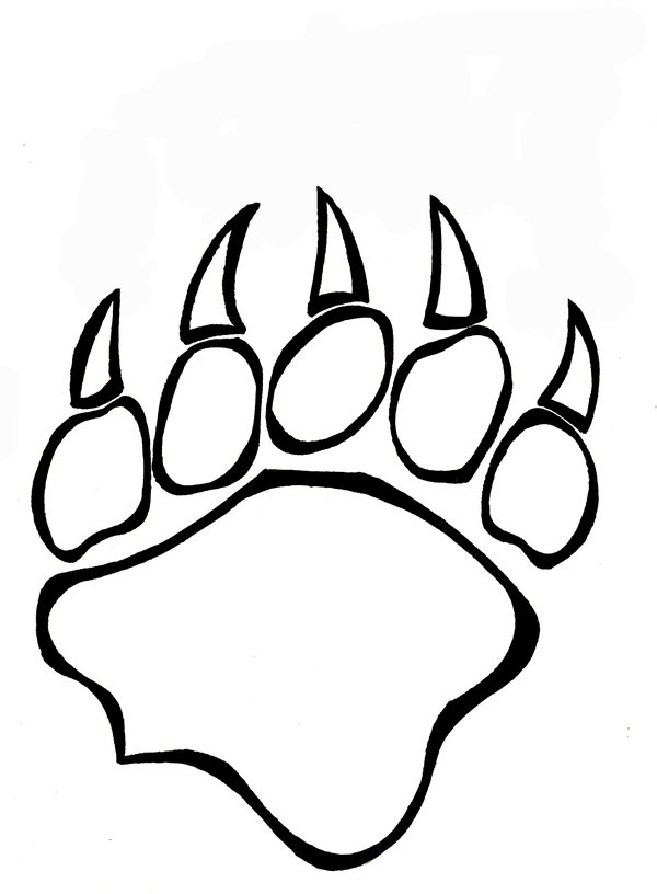 Back   Gallery For   Bear Claw Clip Art