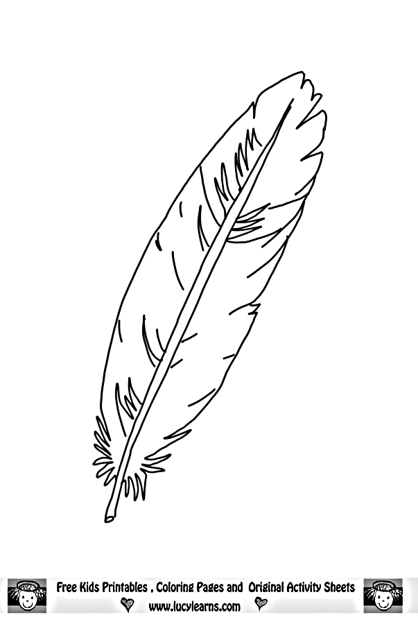 Coloring Pages Feathers   Coloring Pages Printable