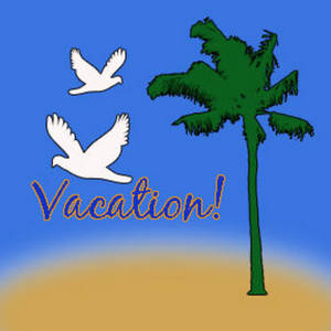 Free Clipart Picture Of A Tropical Vacation Logo