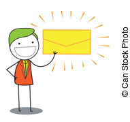 Mail Carrier Illustrations And Clipart