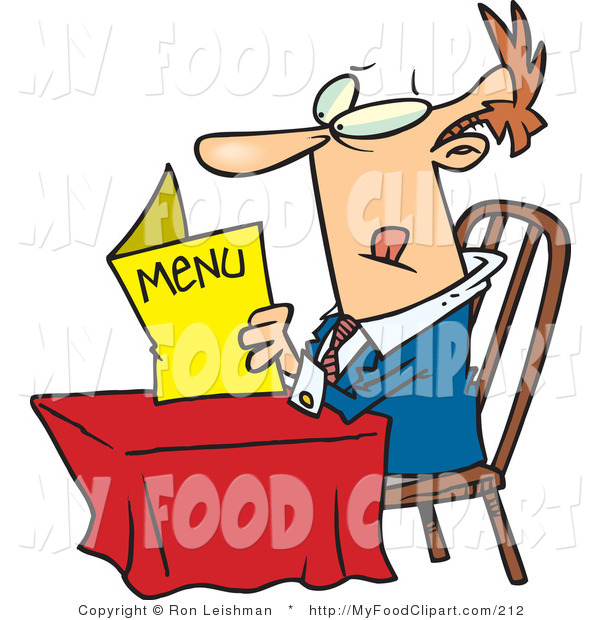 People Sitting At Table Clipart