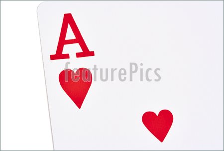 Photo Of Ace Of Hearts  Royalty Free Image At Featurepics Com