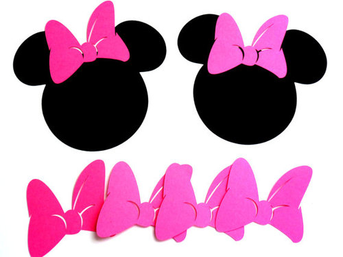 Pink Minnie Mouse Head   Clipart Panda   Free Clipart Images