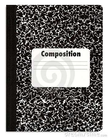 Composition Notebook Clipart