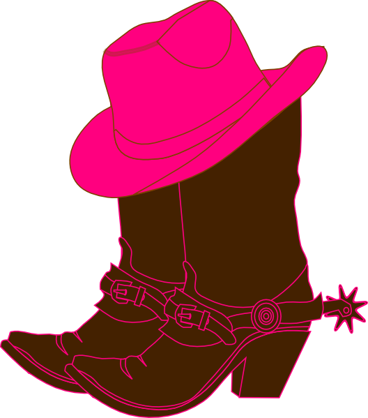 Cowgirl Boots Clip Art At Clker Com   Vector Clip Art Online Royalty