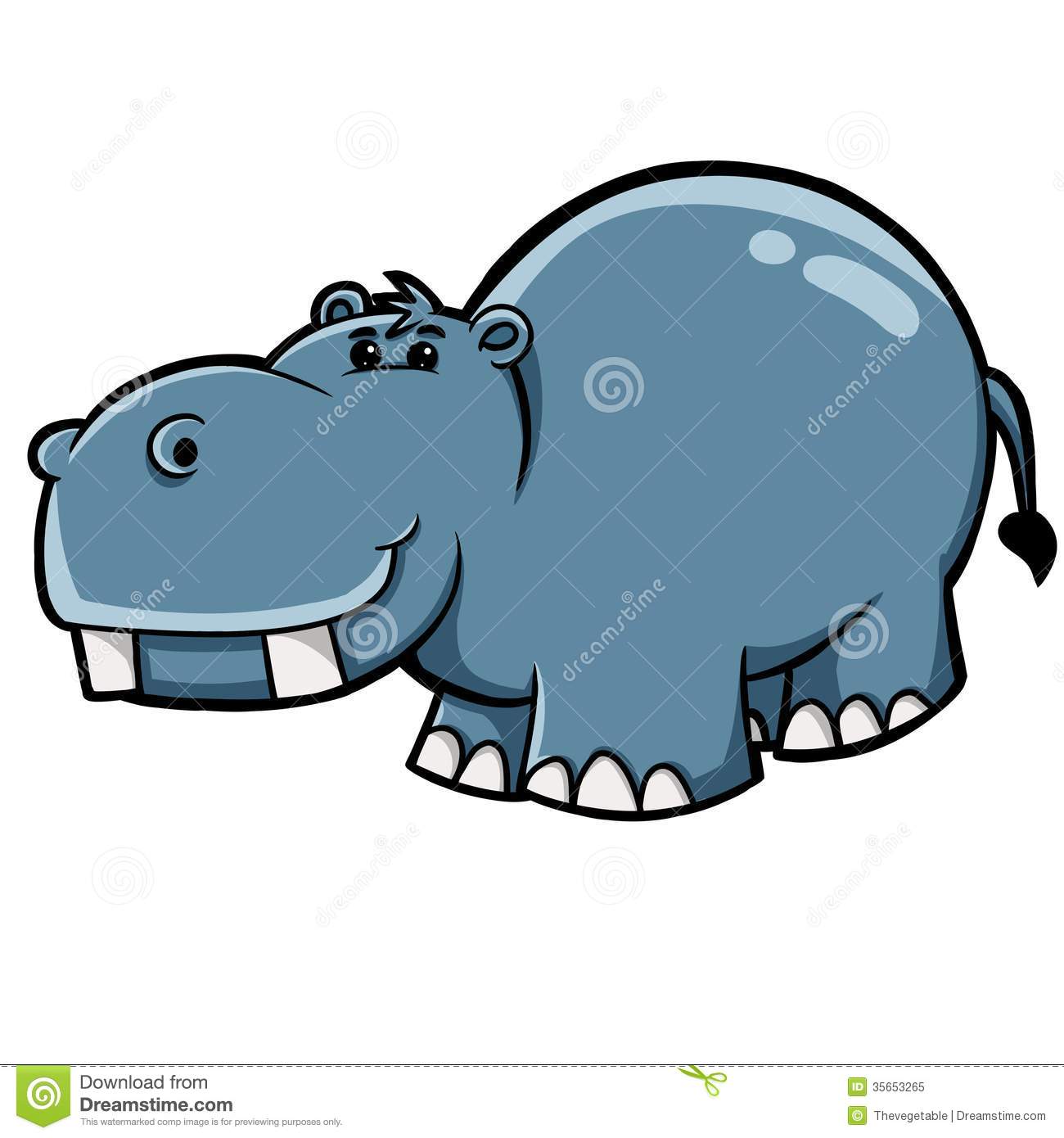 Hippo Royalty Free Stock Photo   Image  35653265