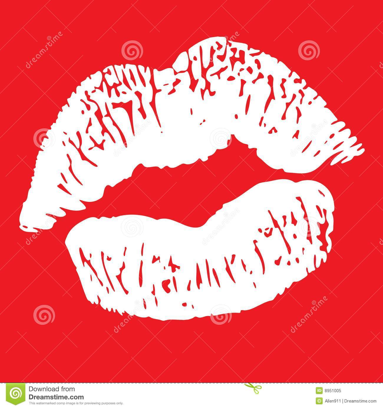 Kissable Lips Royalty Free Stock Photo   Image  8951005
