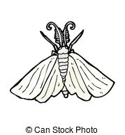 Moth Clip Art Vector And Illustration  12047 Moth Clipart Vector Eps