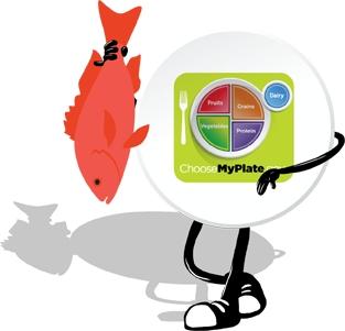    Myplate Fish Jpg Clipart   Free Nutrition And Healthy Food Clipart