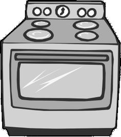 Oven Clipart Oven Bw More