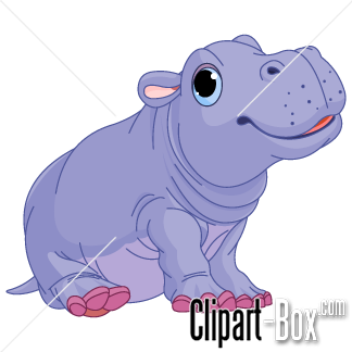 Related Baby Hippo Cliparts  