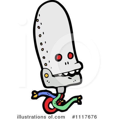 Royalty Free Rf Robot Clipart Illustration By Lineartestpilot