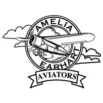 Amelia Earhart Aviators Logos Free Logos   Clipartlogo Com