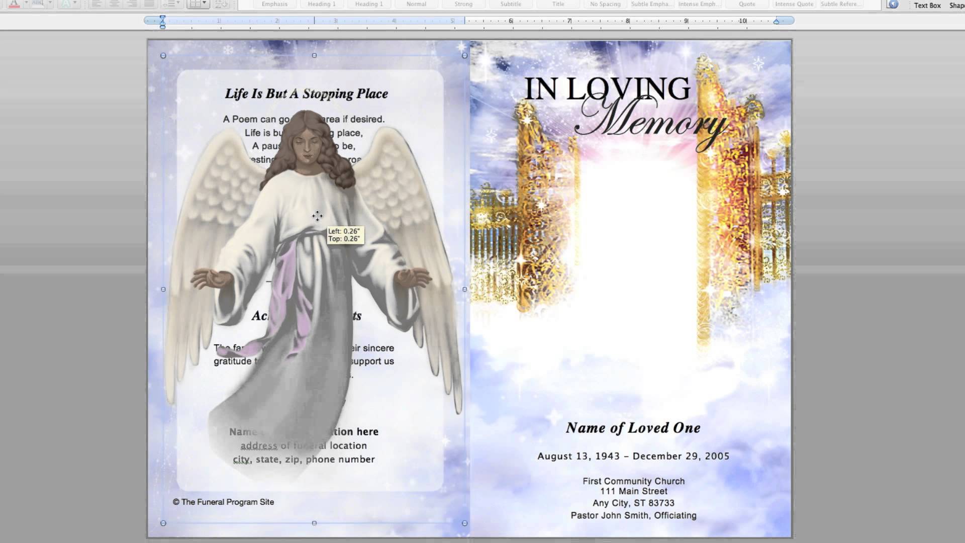 Digital Clipart Illustration Images For Funeral   Youtube