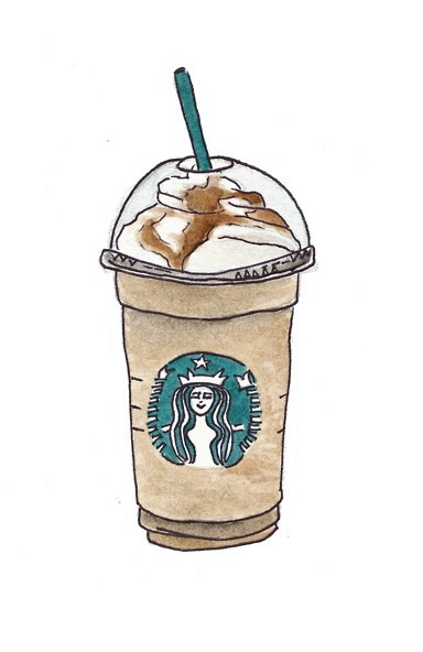 Frappacino Starbucks Logo Clipart