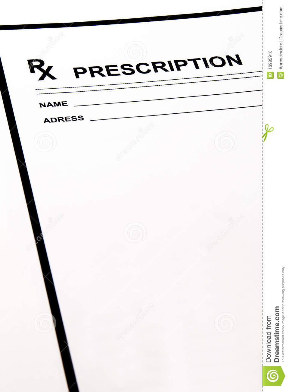 Go Back   Images For   Prescription Pad Clipart