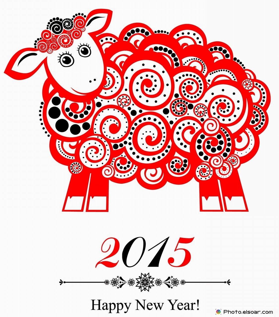 Happy Chinese New Year 2015   The Year Of The Sheep   Download Free