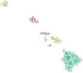 Hawaiian Islands Map Clipart Royalty Free  10 Hawaiian Islands Map    