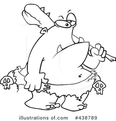 Ogre Clipart  438789   Illustration By Ron Leishman