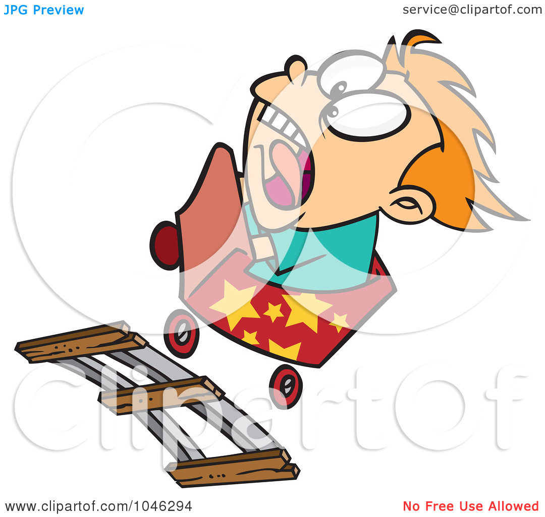 Royalty Free  Rf  Clip Art Illustration Of A Cartoon Boy Screaming On