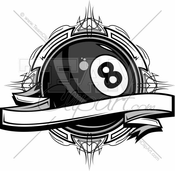 Billiards Clipart Logo Clipart In An Easy To Edit Vector Format