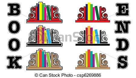 Bookends Eps 10    Csp6269886   Search Clipart Illustration Drawings