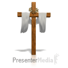 Clothed Easter Cross Powerpoint Animation