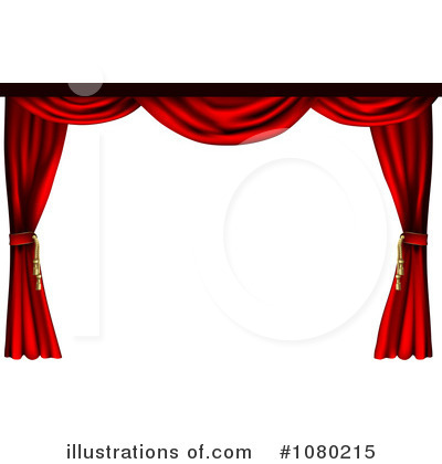 Curtains Clipart 1080215 Illustration By Geo Images Clipart