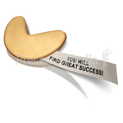 Fortune Cookie Success Message   Presentation Clipart   Great Clipart    
