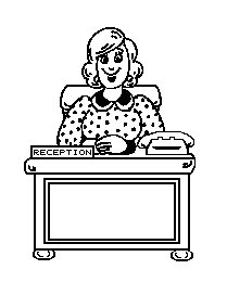 Free Receptionist Clipart   Free Clipart Graphics Images And Photos