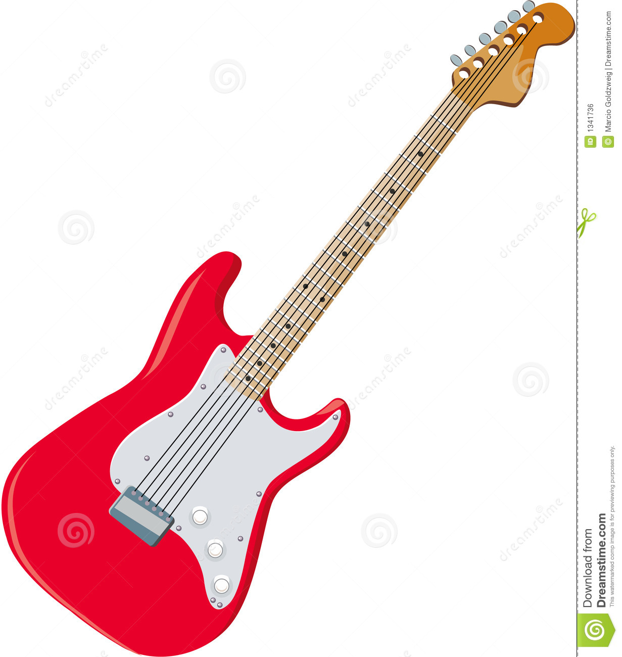 Guitar 01 Royalty Free Stock Image   Image  1341736