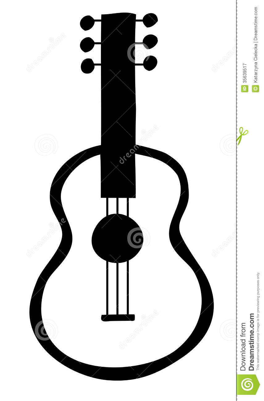 Guitar Royalty Free Stock Photography   Image  35639517