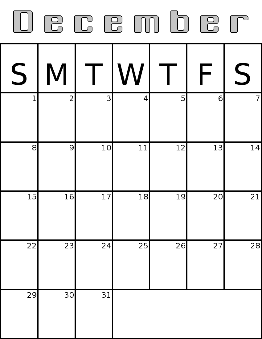 Http   Www Wpclipart Com Time Monthly Calendar December 2013 Png Html