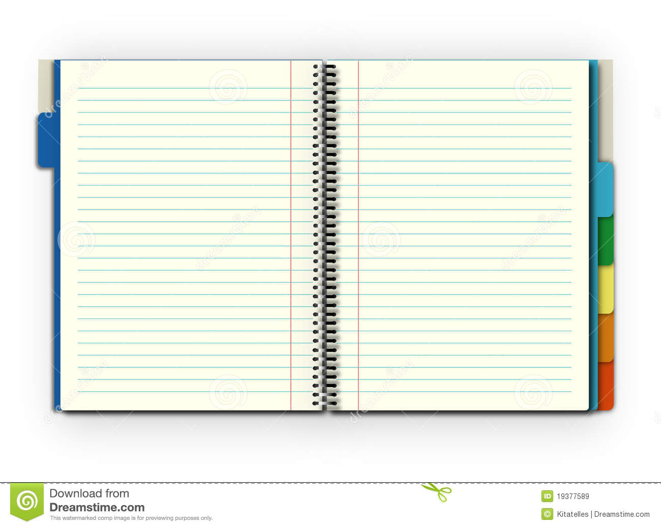 Open Notebook Royalty Free Stock Images   Image  19377589