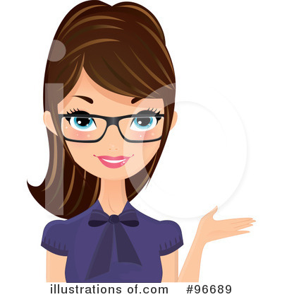 Receptionist Clipart  96689 By Melisende Vector   Royalty Free  Rf