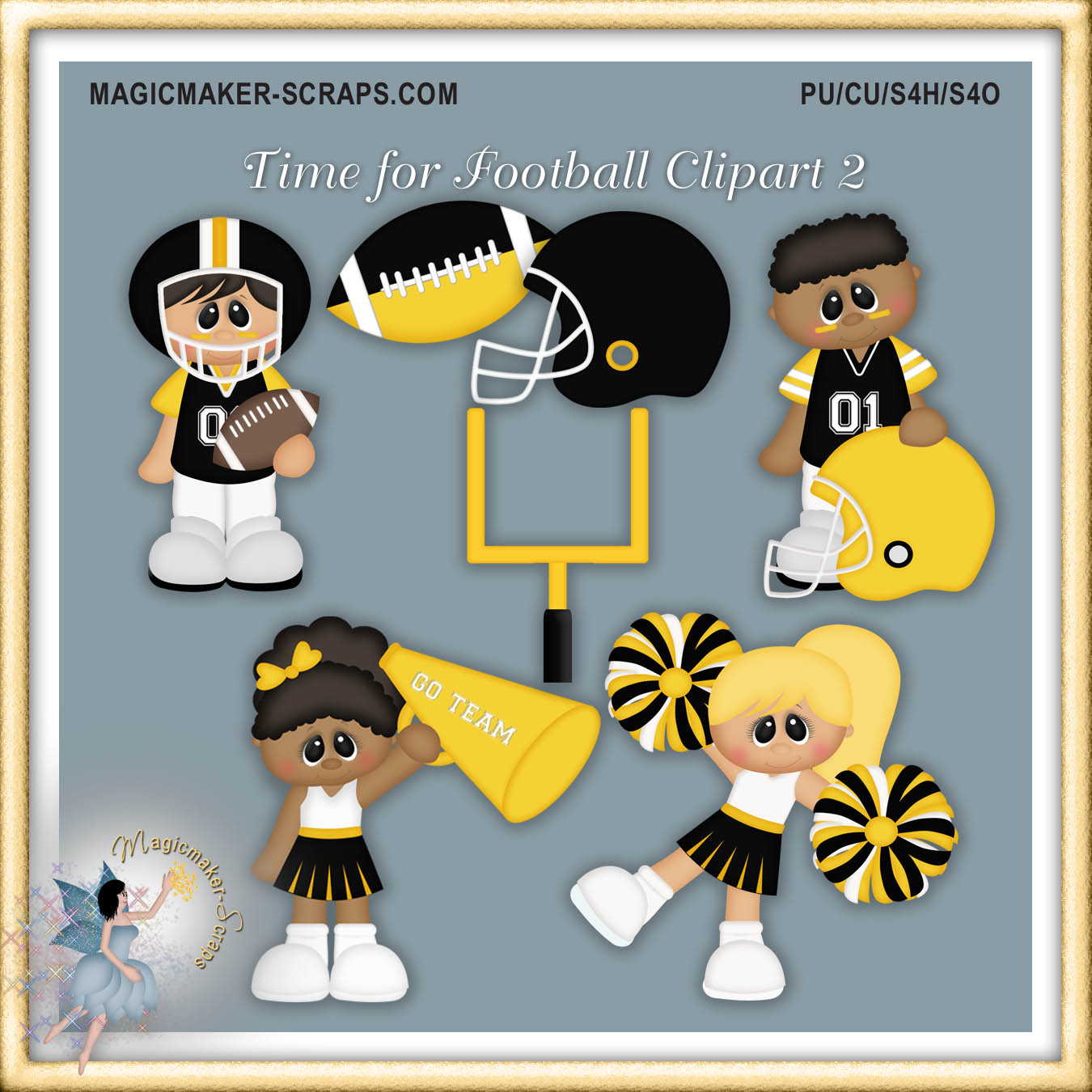 Time For Football Clipart 2   1 00 Football Party