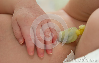 An Umbilical Cord In A Newborn Stock Image   Image  33645351