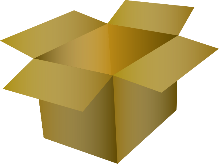 Cardboard Box By Savanaprice   Cardboard Box With A Gradient