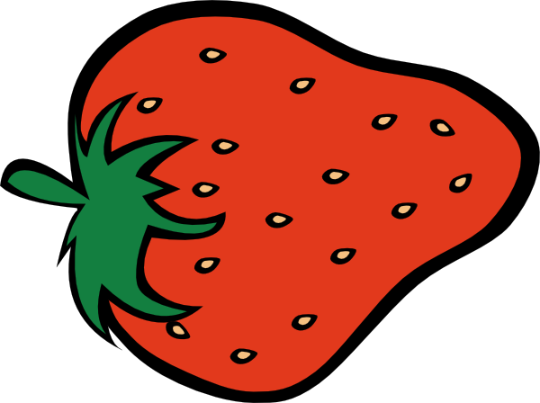 Cartoon Strawberry Clip Art   Cliparts Co