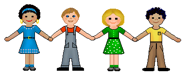 Children Clip Art   Boys And Girls Holding Hands