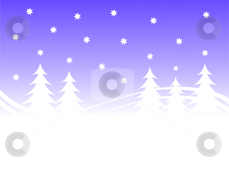 Christmas Winter Scenes Clipart