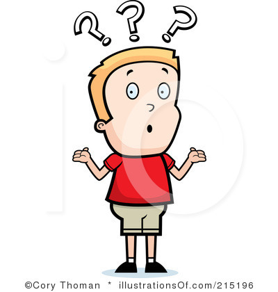 Confused Student Clipart