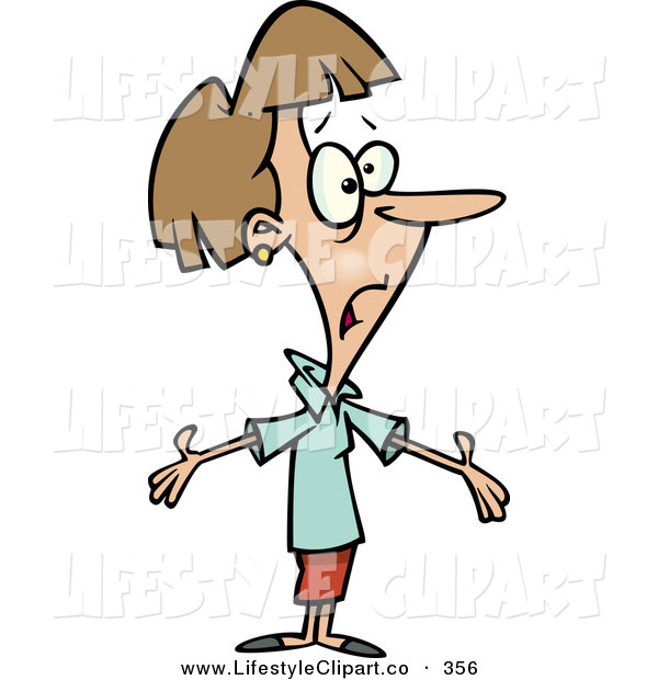 Confused Woman Clip Art Http   Lifestyleclipart Co Design Clip Art Of    
