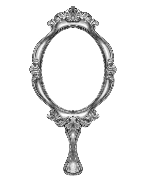 Go Back   Gallery For   Ornate Hand Mirror Drawing